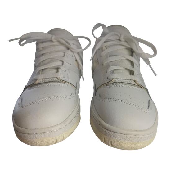 New Balance 550 Silver Burch White & Tan Trendy Sneaker Lace Up Women’s Size 9 - Picture 3 of 11